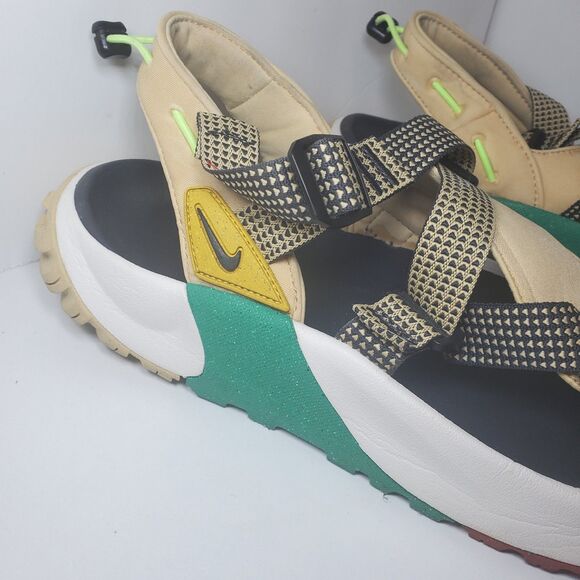 Nike Oneonta Trail Sesame Stadium Green Outdoor Hiking Sandals Sz 12 DJ6604 200 main image 6